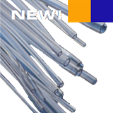 0.25mm Orange/ Blue Flared PVC F190 Tube