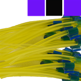 2.29mm I.D. Purple/ Black/ Purple Solva