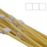 Flared Santoprene White/ White/ White 3 Bridge Tube