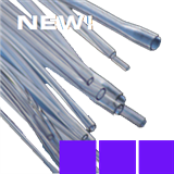 2.06mm I.D. Purple/ Purple/ Purple Flared PVC 3 Bridge Tube