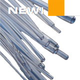 0.64mm I.D Orange/ White Flared PVC Tube