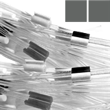 1.30mm I.D. Grey/ Grey Santoprene