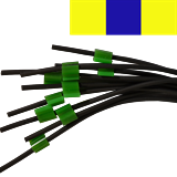 1.52mm I.D. Yellow/ Blue/ Yellow