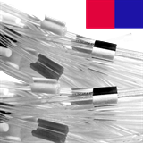 0.31mm Red/ Blue Santoprene Tube