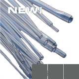 1.30mm I.D. Grey/ Grey/ Grey Flared Silicone 3 Bridge Tube