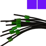 2.06mm Purple/ Purple VITON 2 Bridge Tube