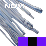 2.29mm I.D. Purple/ Black/ Purple Flared Silicone 3 Bridge Tube