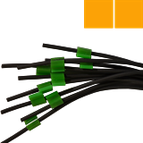 0.89mm Orange/ Orange Futura VITON Tube