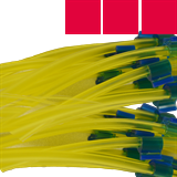 1.14mm I.D. Red/ Red/ Red Flared Solva 3 Bridge Tube