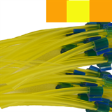 0.51mm I.D Orange/ Yellow/ Orange Flared Solva 3 Bridge Tube