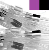 2.29mm I.D. Purple/ Black Silicone