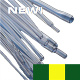 0.44mm I.D Green/ Yellow/ Green Flared PVC 3 Bridge Tube