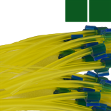 1.85mm I.D. Green/ Green PVC Solva