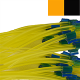 0.13mm I.D Orange/ Black Flared Solva Tube