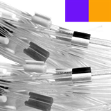 2.54mm I.D. Purple/ Orange PVC