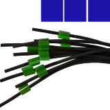 1.65mm I.D. Blue/ Blue/ Blue Viton