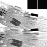 0.76mm I.D. Black/ Black Long Length PVC