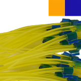 0.25mm Orange/ Blue Flared Solva Tube