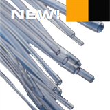 0.13mm I.D Orange/ Black Flared PVC F190 Tube