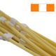 Flared Santoprene Orange/ White/ Orange 3 Bridge Tube