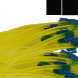0.76mm I.D. Black/ Black Flared Solva Tube