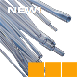 0.89mm I.D. Orange/ Orange/ Orange Flared PVC 3 Bridge Tube