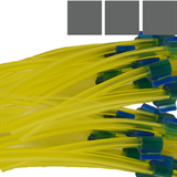 1.30mm I.D. Grey/ Grey/ Grey Flared Solva 3 Bridge Tube