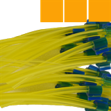 0.89mm I.D. Orange/ Orange/ Orange