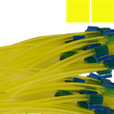 1.42mm I.D. Yellow/ Yellow PVC Solva