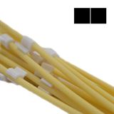 Flared Santoprene Black/Black Tube