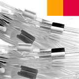 0.19mm I.D. Orange/ Red PVC Tube